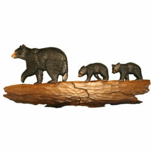 Bear Family Size: 32″ x 13″