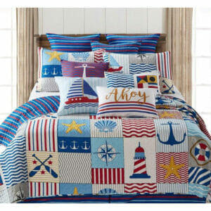 Anchors Away Quilt Set (with 2 Shams)