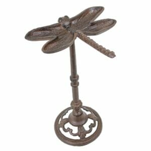 Dragonfly Bird Feeder (Pkg. 2). Metal. 13″ x7″