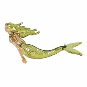 Hanging Mermaid Copper & Brass – Pol. NET 17.5″ x 7″