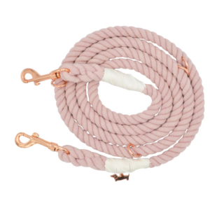 7 Feet Pink Hands Free Rope Leash.