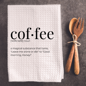 Coffee Definition – Tea Towel