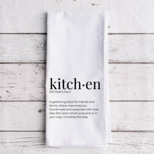 Kitchen Definition – Tea Towel – Waffle Weave, 1