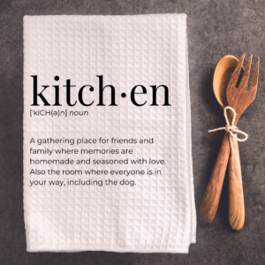 Kitchen Definition – Tea Towel – Waffle Weave, 1