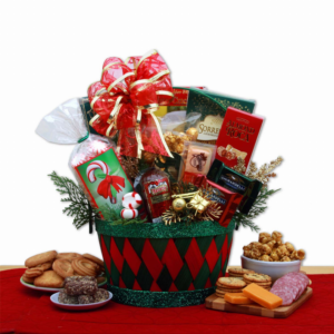 Christmas Gift Baskets – A Holiday Affair Gift Basket, 12x10x8 in, 1