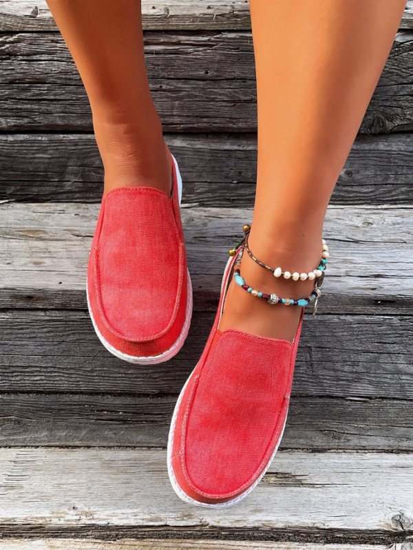 En Bloom | Canvas Gianna Mule - Coral, US8.5 / EU40, 1 - Image 2