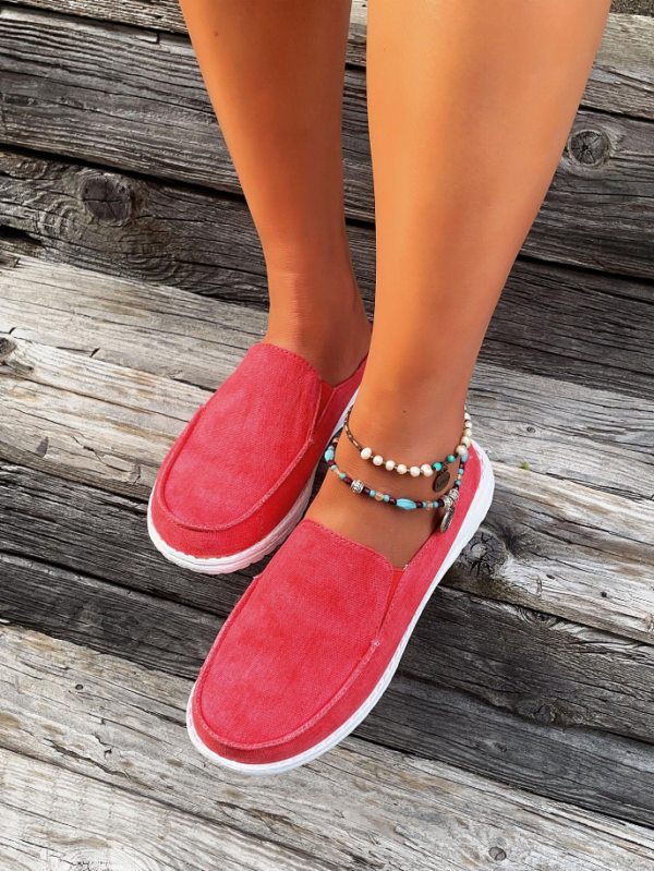En Bloom | Canvas Gianna Mule - Coral, US8.5 / EU40, 1 - Image 5