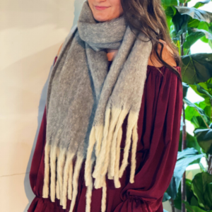 Color Punch Scarf – Pink, 1