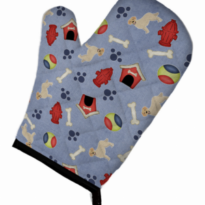 Dog House Collection Oven Mitt – Golden Retriever, 8.5 x 12, 1