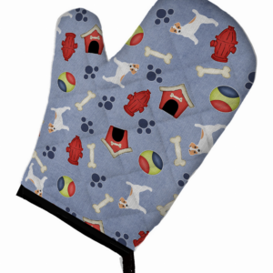 Dog House Collection Oven Mitt – Jack Russell Terrier, 8.5 x 12, 1