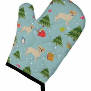 Christmas Dog Oven Mitt – Golden Retriever, 8.5 x 12, 1