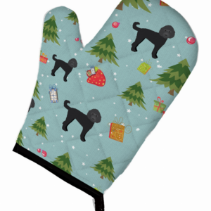 Christmas Dog Oven Mitt – Mixed Breeds, 8.5 x 12, 1