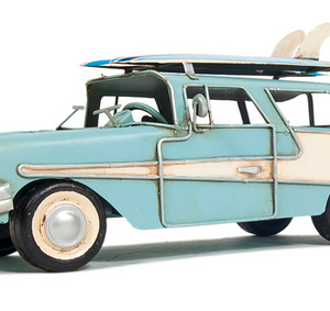 1957 Blue Ford Country Squire Station Model Wagon