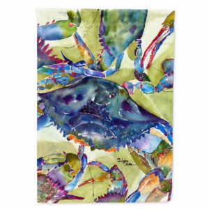 Crab All Over Flag Canvas House Size