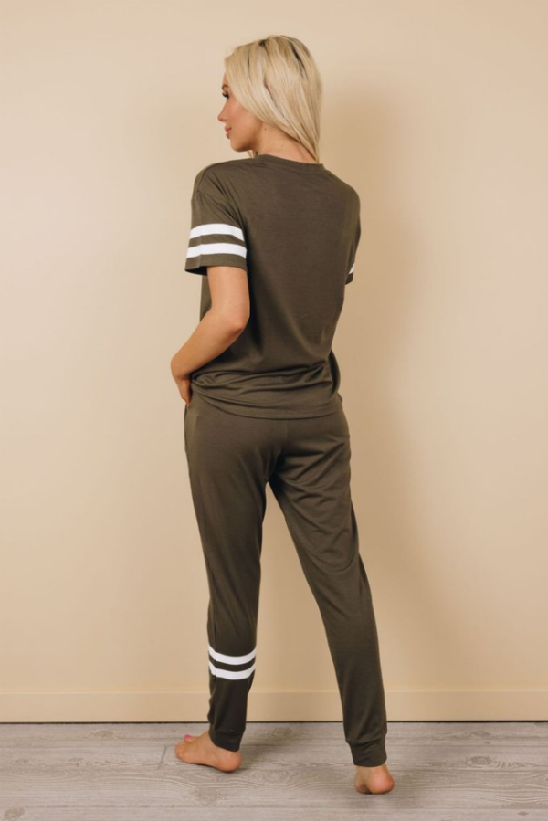 Know How To Act Joggers Set - Green, XL, 1 - Image 3