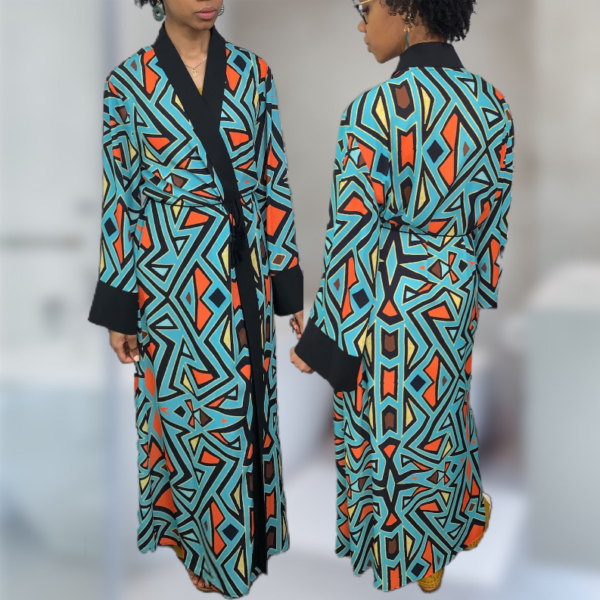Luxury Dressing Gown (Robe) - I Am Queen, One Size, 1 - Image 3