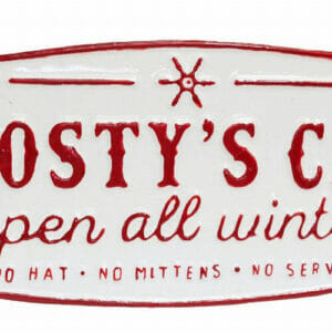 Frosty’s Cafe Metal Sign – 1