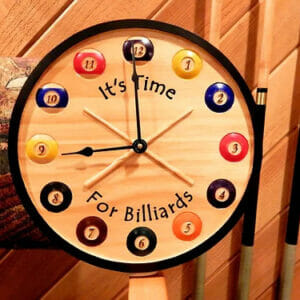 Billiards Clock